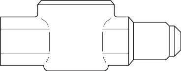 Danfoss SGP 16 N skueglas 5/8" flare indv. x udv.