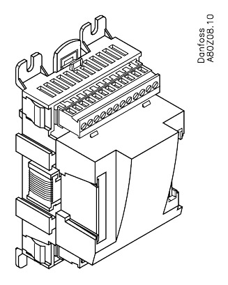 Danfoss I/O modul, AK-XM 107A