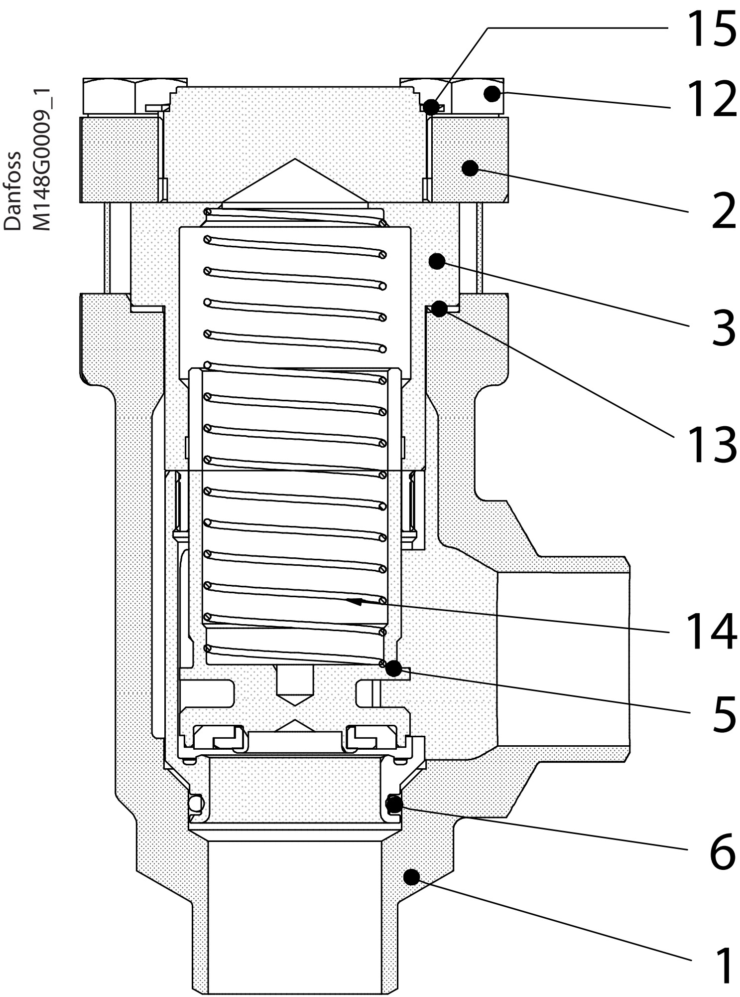 Danfoss Kontraventil, CHV-X 20