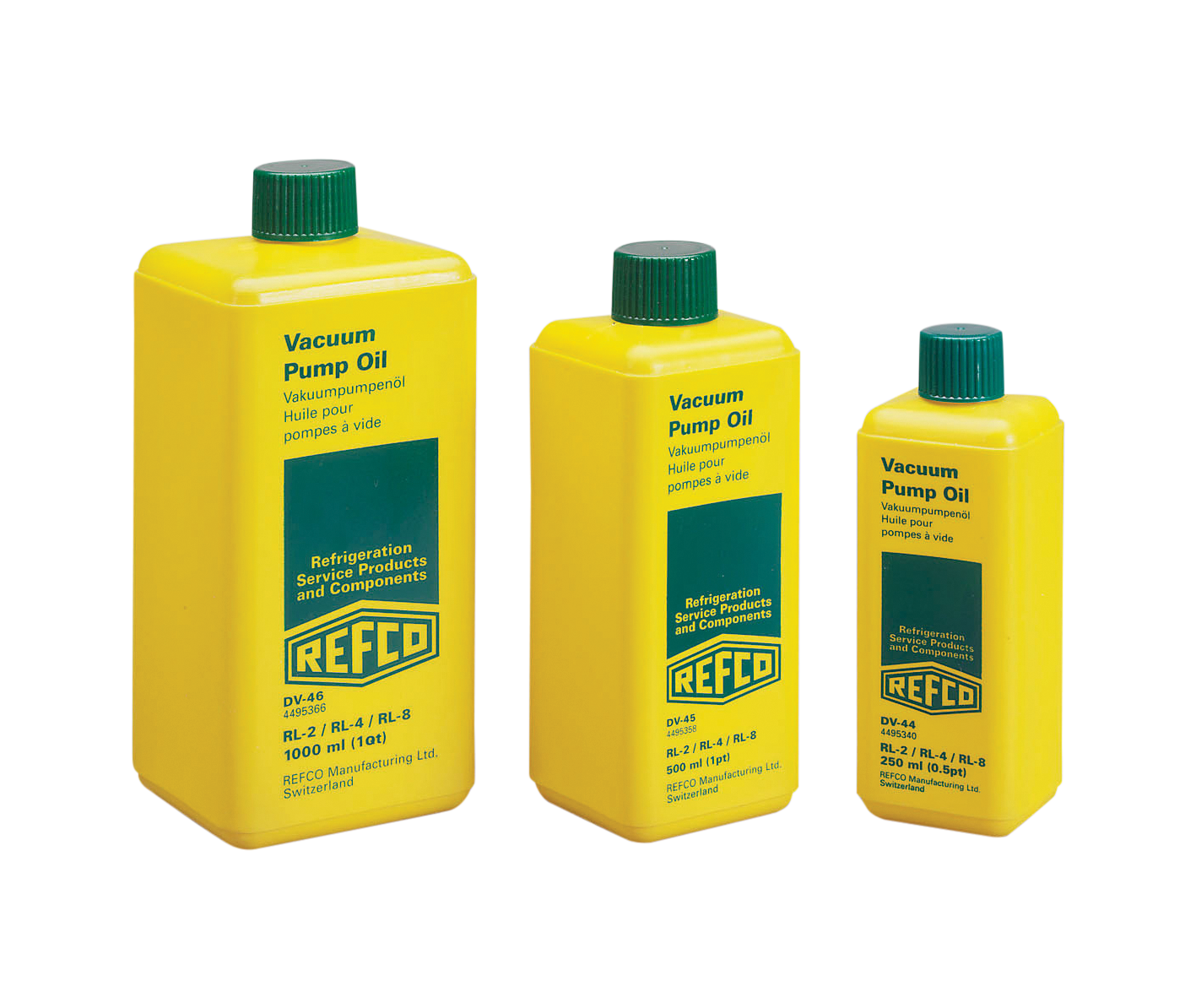 Refco Vakuumpumpeolie  DV-45, 0.5 l