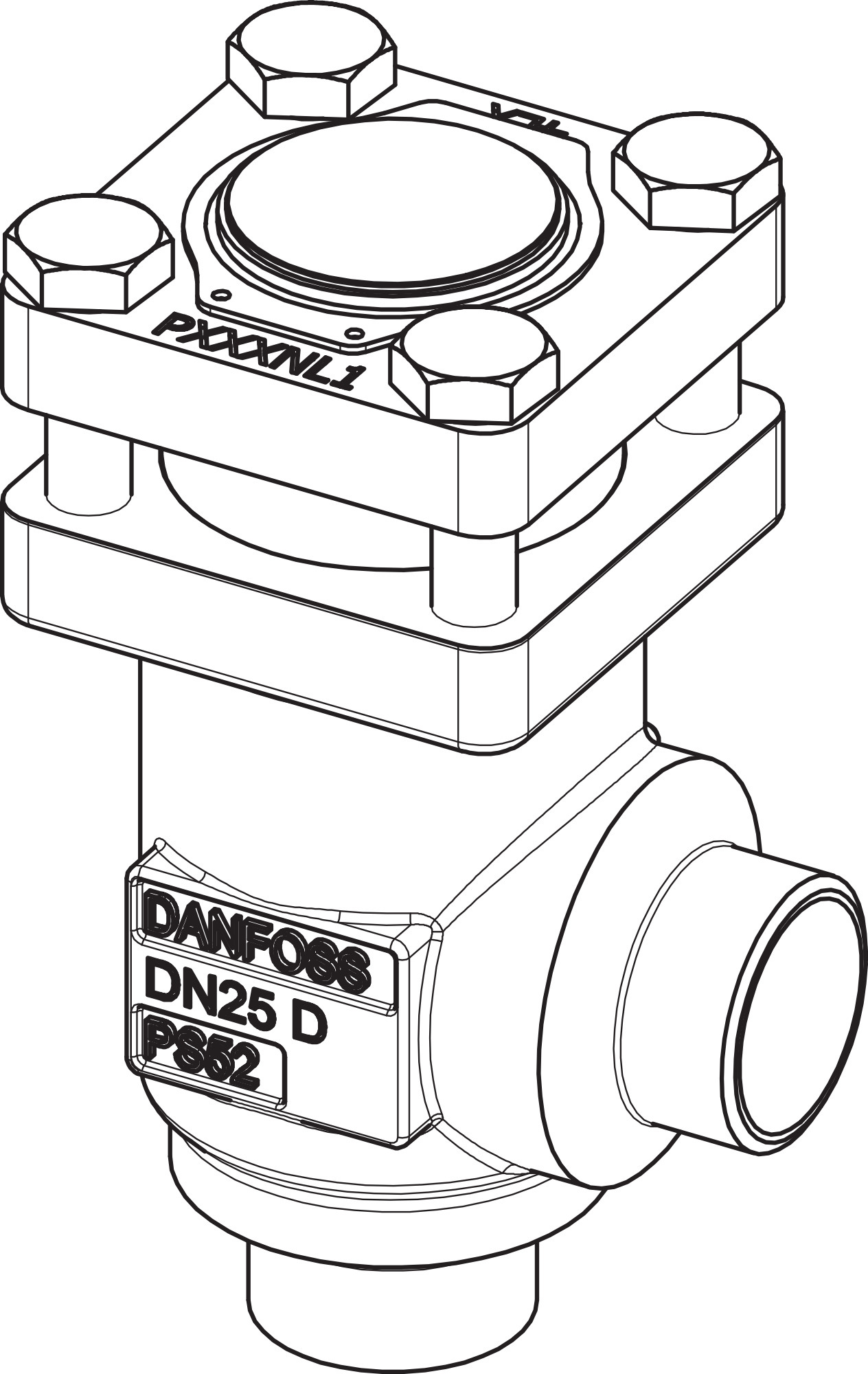 Danfoss Kontraventil, CHV-X 20