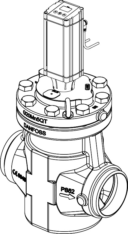 Danfoss Motorstyret ventil, ICM 100