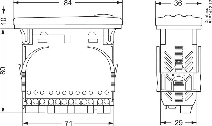 Danfoss Køle-apparatstyring (TXV), EKC 202B