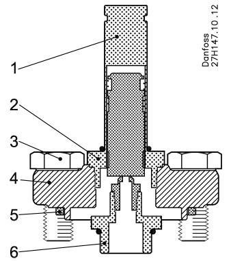 Danfoss Elektronisk ekspansionsventilmodul, ICFA 20