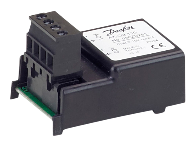 Danfoss I/Q modul, AK-OB 110, Analog output (AK2-OB 003A)