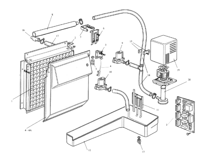 Icematic Vandventil / ind