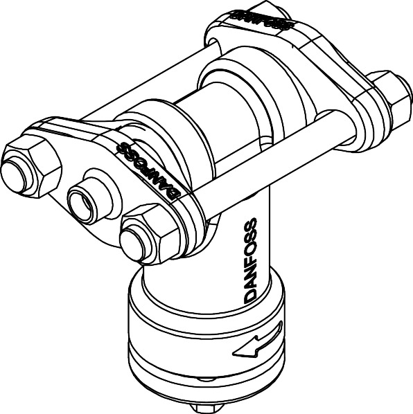 Danfoss Ikke-svejst filter, FA 15