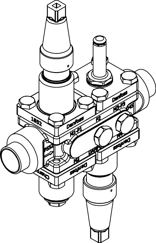 Danfoss Ventilstation, ICF 20-4-9