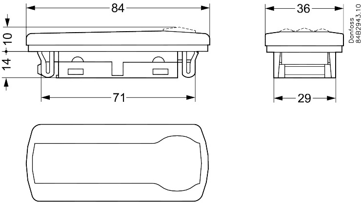 Danfoss Universal display, EKA163