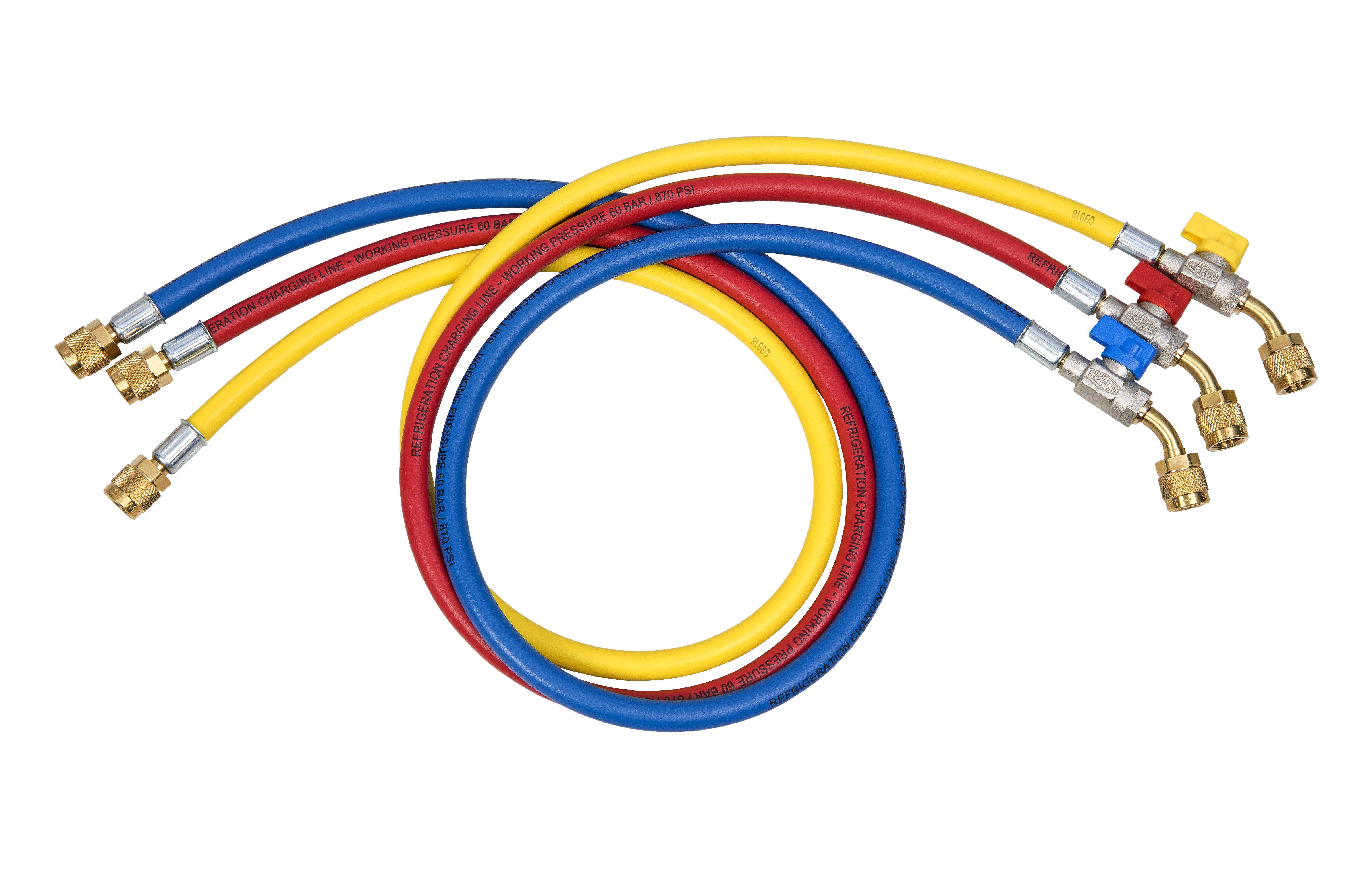 Refco CA-CCL60 Fyldeslange 3-pak 150 cm