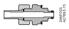 Danfoss Ekstern pilot-tilslutning