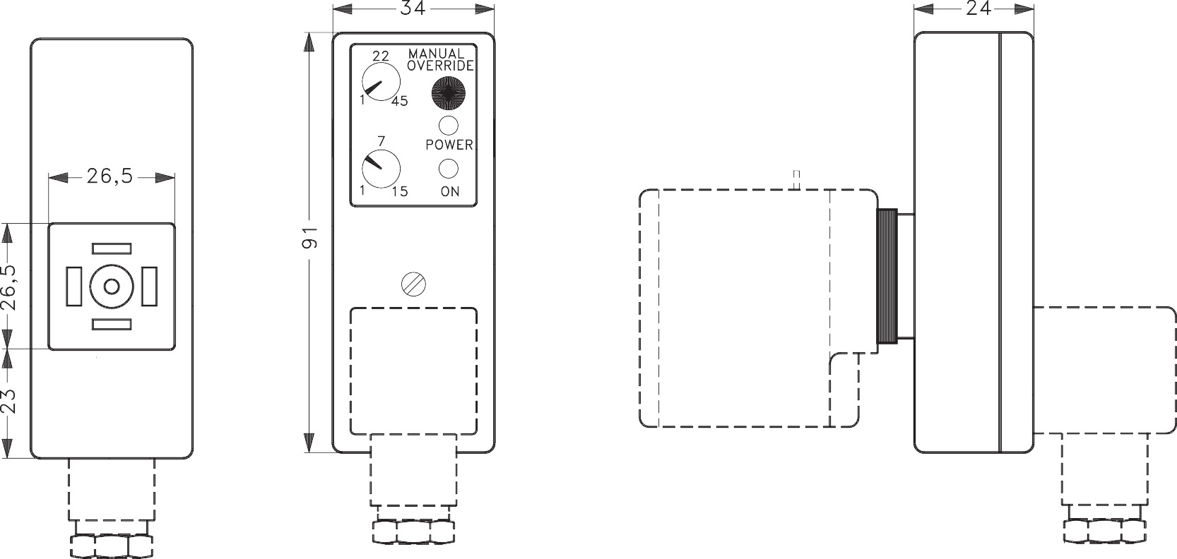 Danfoss Elektronisk multi-timer ET20M