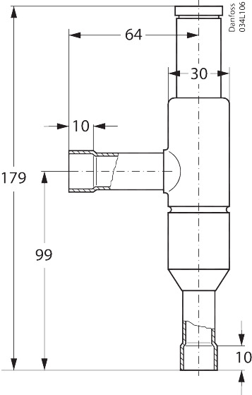 Danfoss Varmgas by-pass regulator, KVC 12