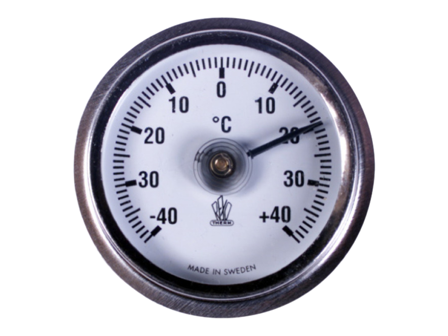 Refco Termometer ø51mm -40/+40°C, uden holder