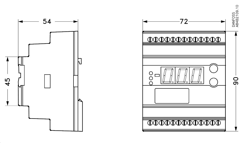 Danfoss Anlægsstyringer, EKC 331T