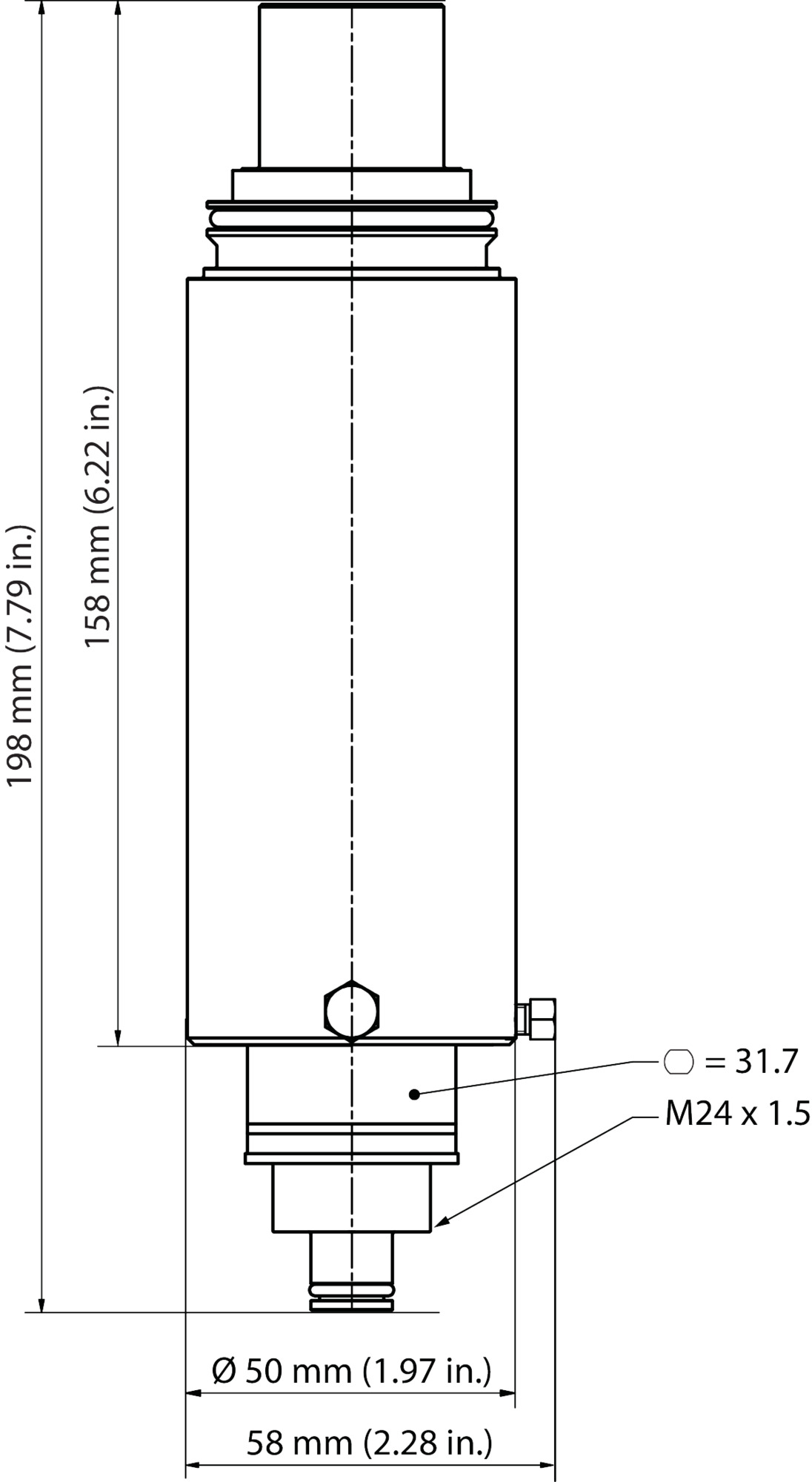 Danfoss CVE Pilotventil 52 bar