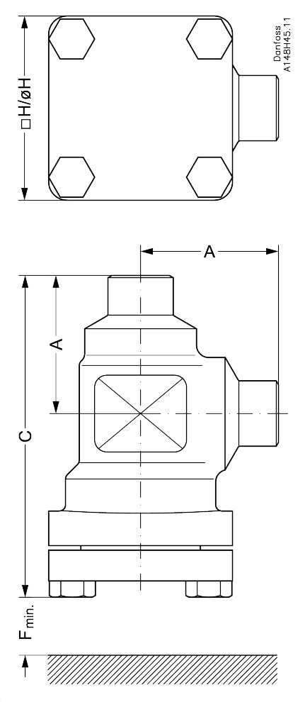 Danfoss Filterhus, FIA 20