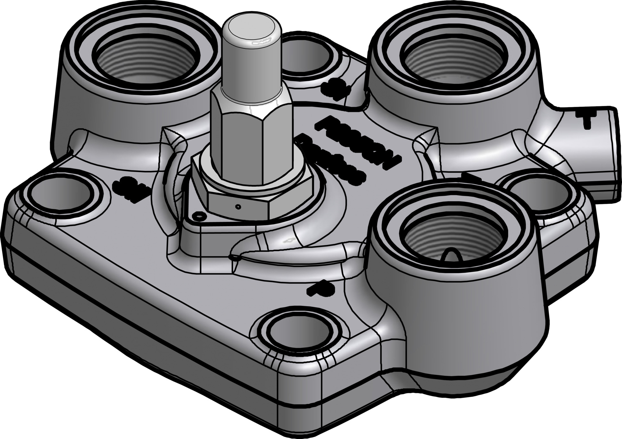 Danfoss Topdæksel, ICS3 40