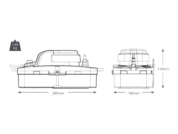 Aspen Max Hi-Flow kondenspumpe