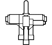 Danfoss Spole til 4-vejs ventiler, STF-01AB500A1