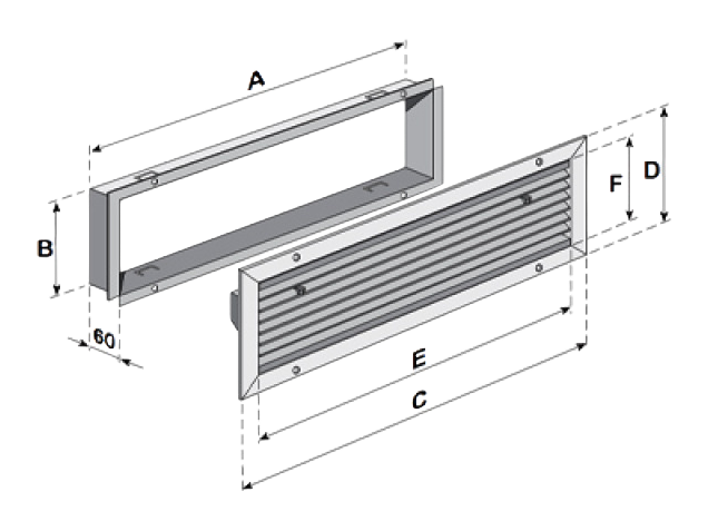 Aermec Gitter GM62