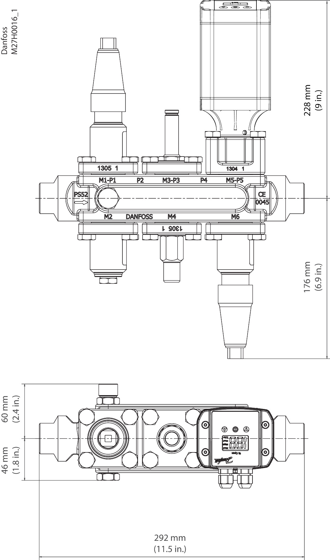 Danfoss Ventilstation, ICF 20-6-5MB