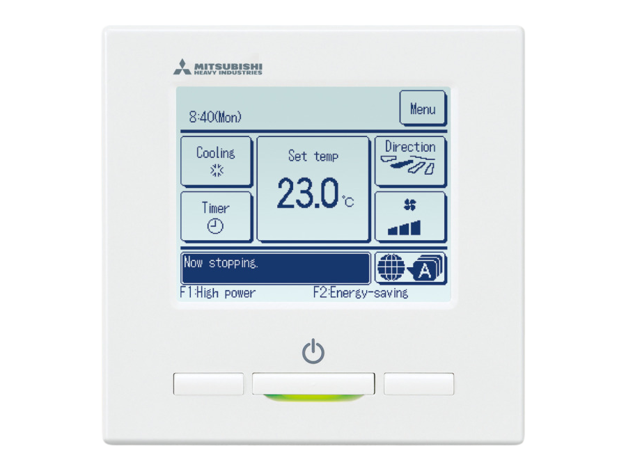 Mitsubishi RC-EX3A fjernbetjening med touch panel