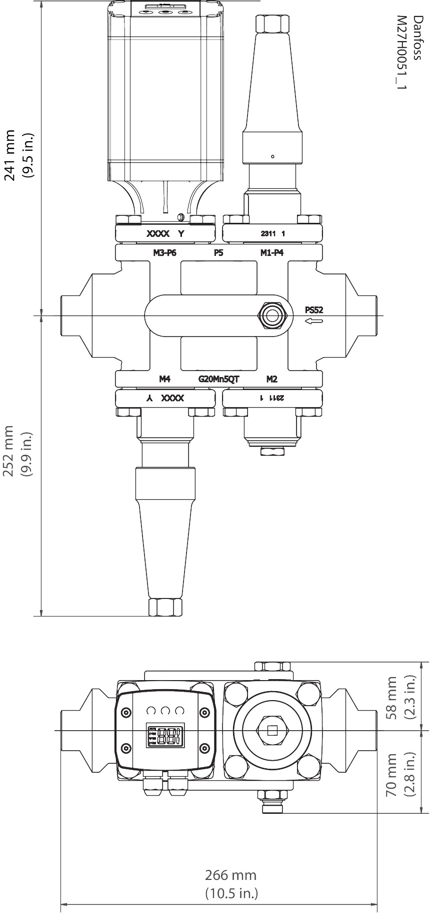 Danfoss Magnetventilmodul, ICF 25-4-11