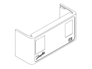 Danfoss Frontdæksel for dobbelt KP