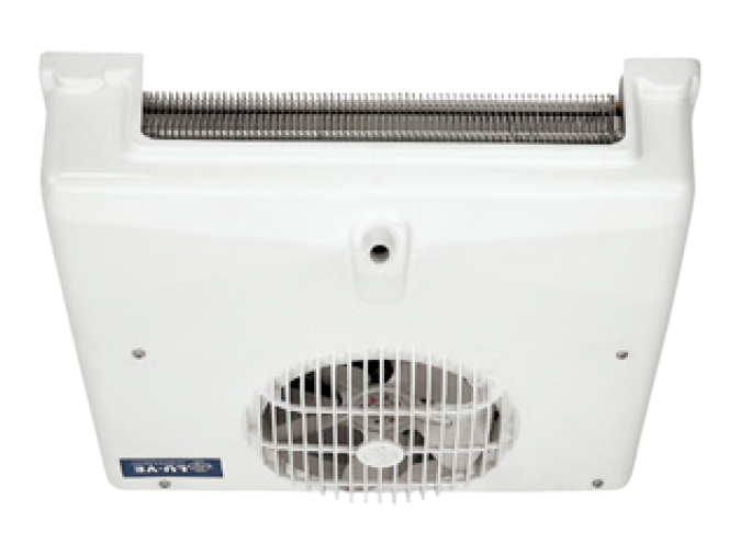 LU-VE SHP9 vitrinefordamper med ventilator, 4,3 mm finneafstand