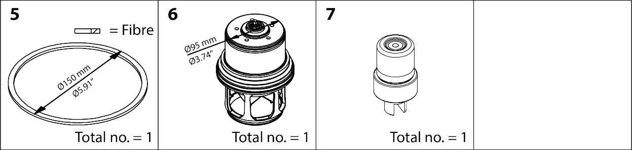 Danfoss Reparationssæt, ICM 100 C