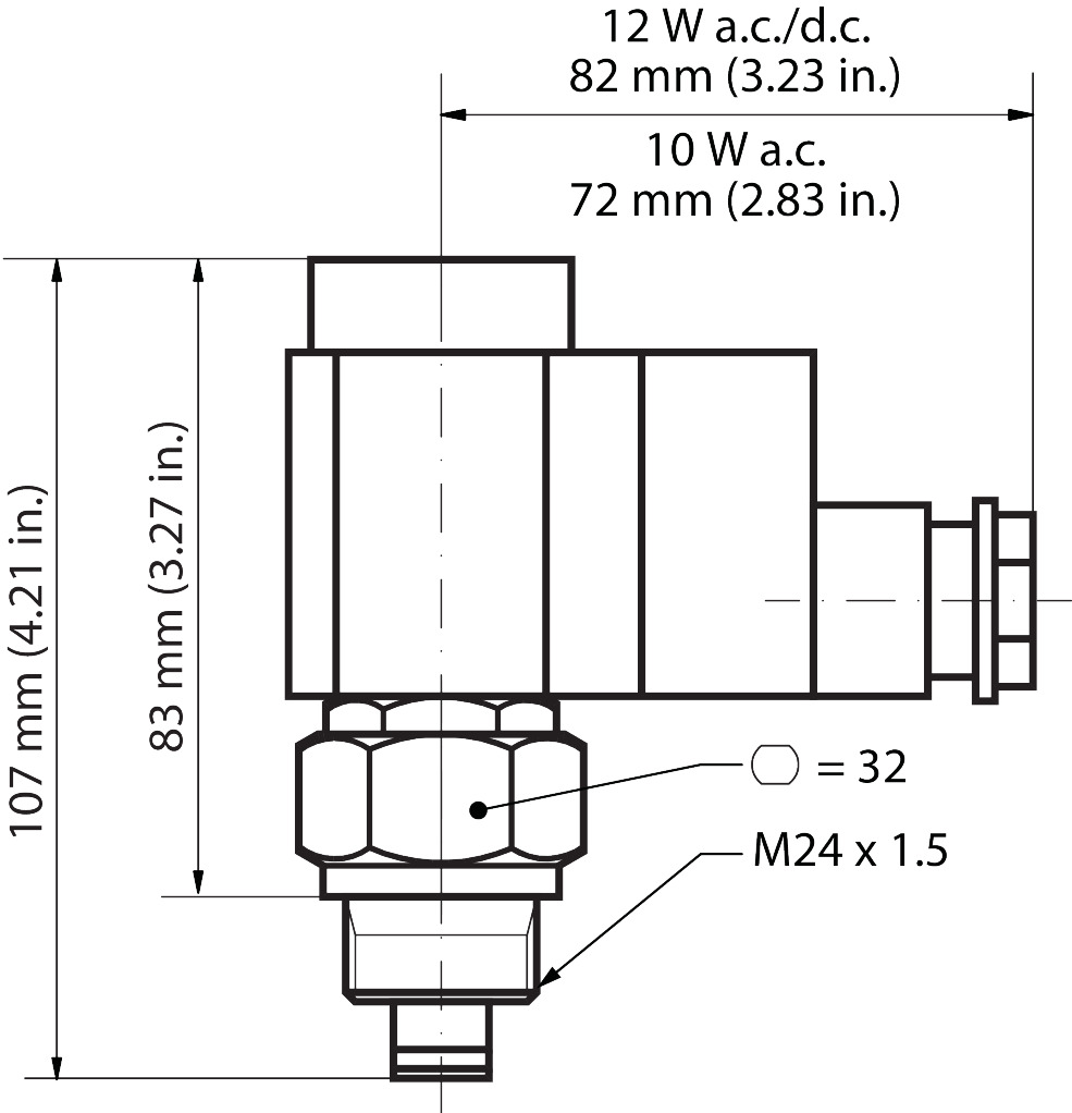 Danfoss EVM Pilotventil 52 bar