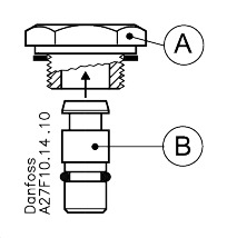 Danfoss Blændprop